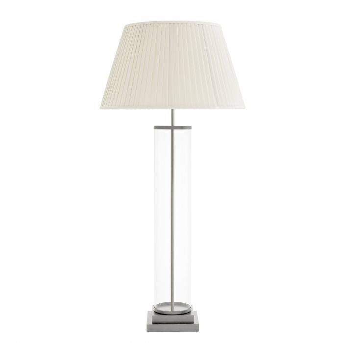 Eichholtz 108480 Table Lamp Phillips nickel finish incl shade