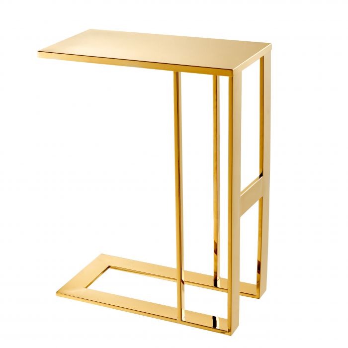 Eichholtz 112039 Side Table Pierre gold finish