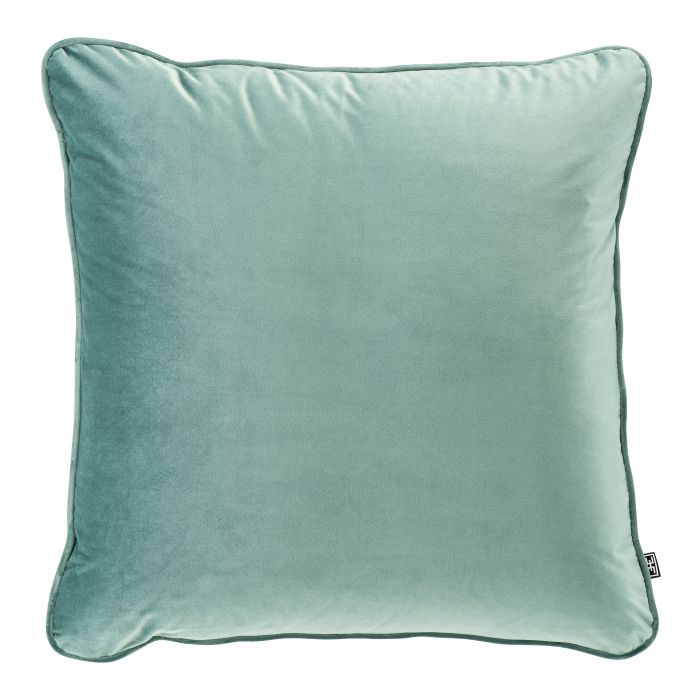 Eichholtz 111950 Pillow Roche turquoise velvet 60 x 60 cm 