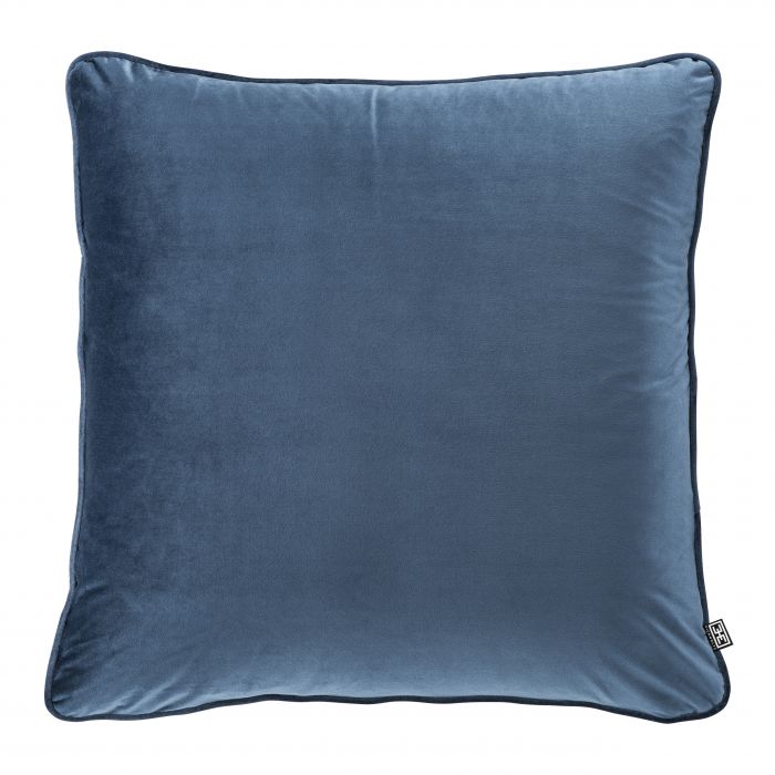 Eichholtz 112030 Pillow roche blue velvet 60 x 60 cm