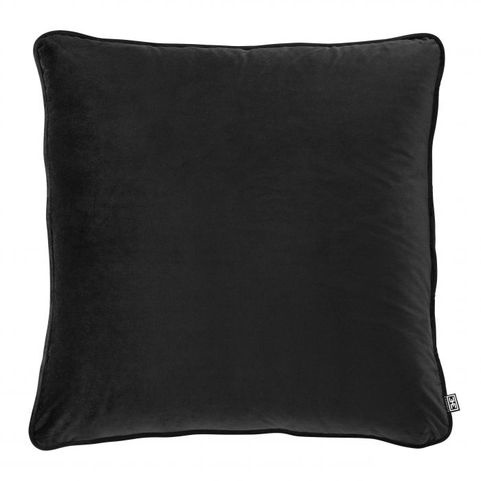 Eichholtz 112032 Pillow roche black velvet 60 x 60 cm 