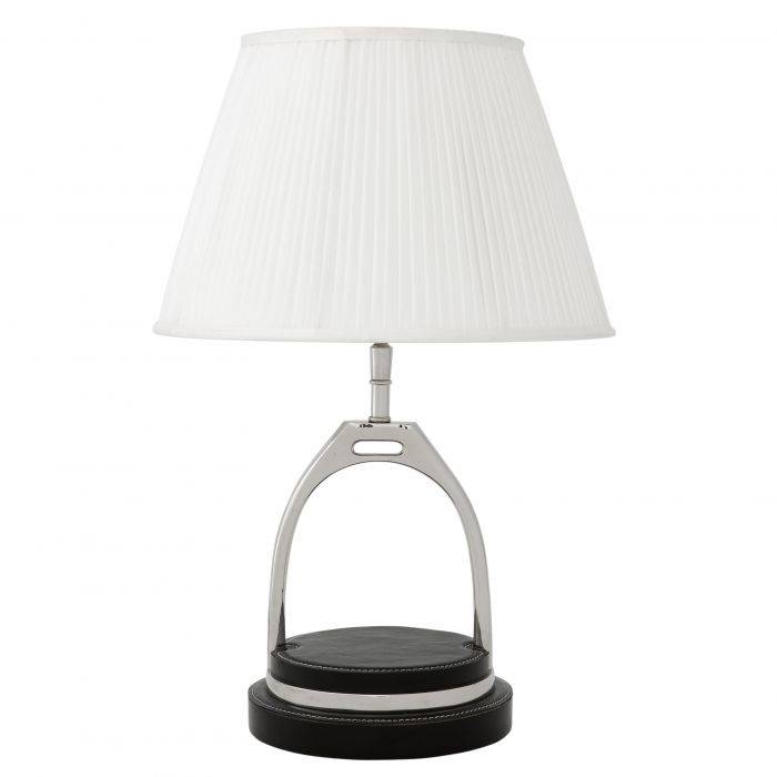 Eichholtz 107172 Table Lamp Princeton nickel finish incl shade