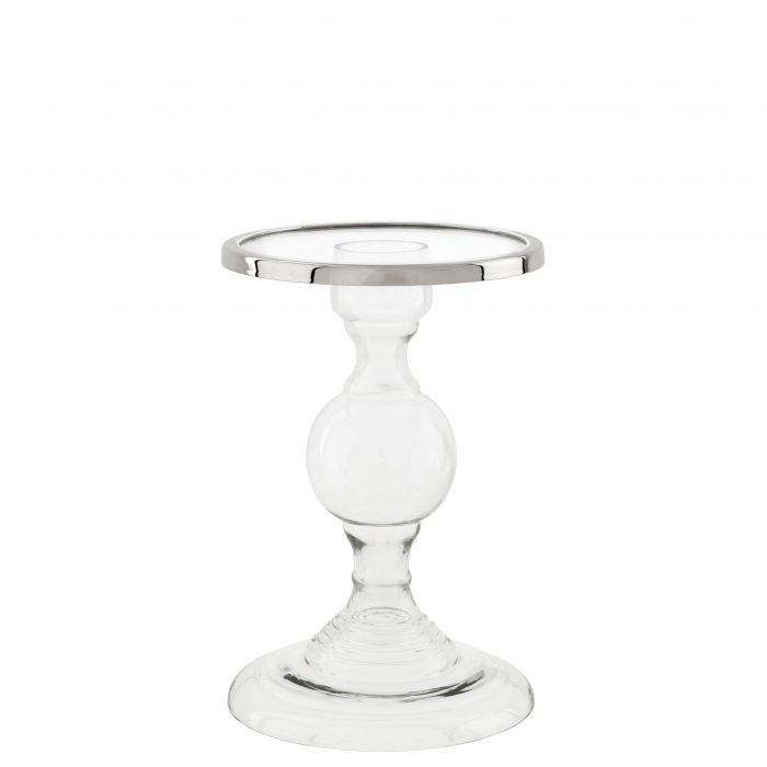 Eichholtz 107940 Candle Holder Providence glass S