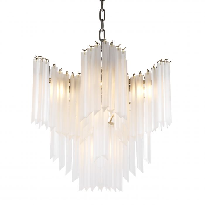 Eichholtz 109491 Chandelier Pulsar frosted glass