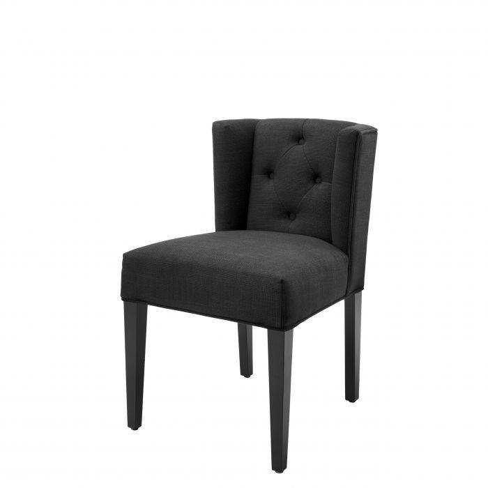 Eichholtz 109850 Dining Chair Boca Raton panama black
