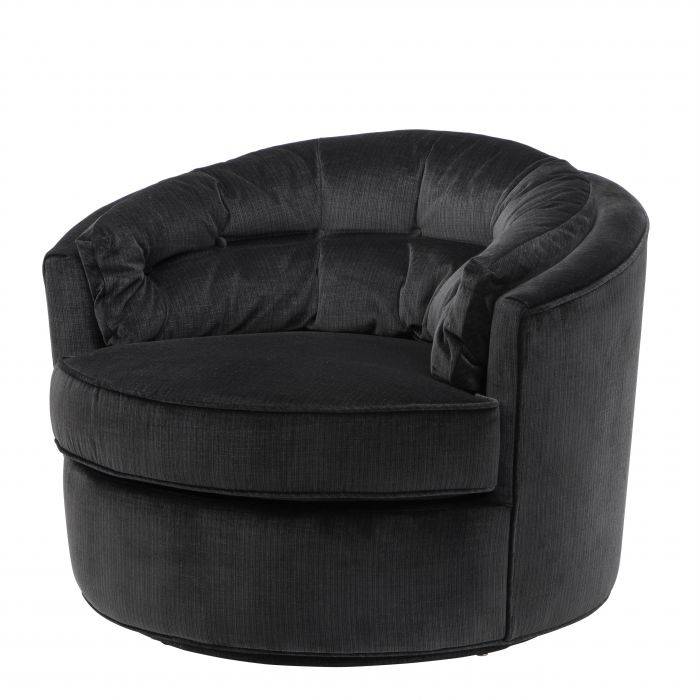 Eichholtz 110308 Chair Recla bolard black 