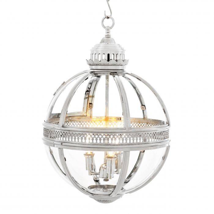 Eichholtz 105607 Lantern Residential nickel finish ø 43cm