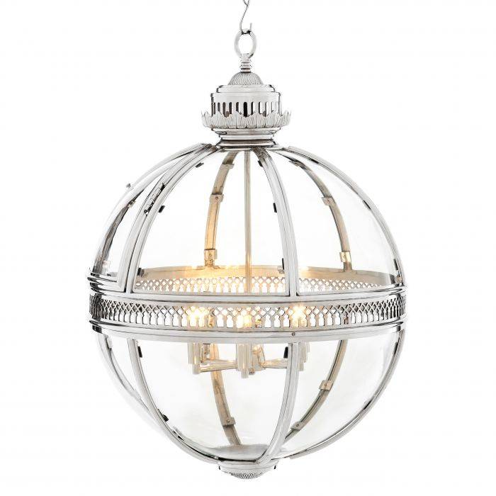 Eichholtz 106524 Lantern Residential nickel ø 60 cm