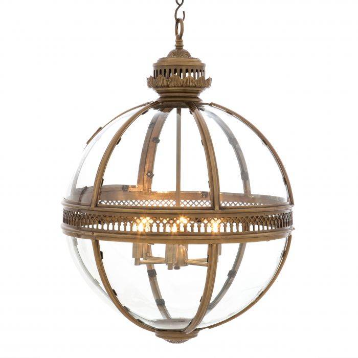 Eichholtz 106525 Lantern Residential antique brass ø 60 cm