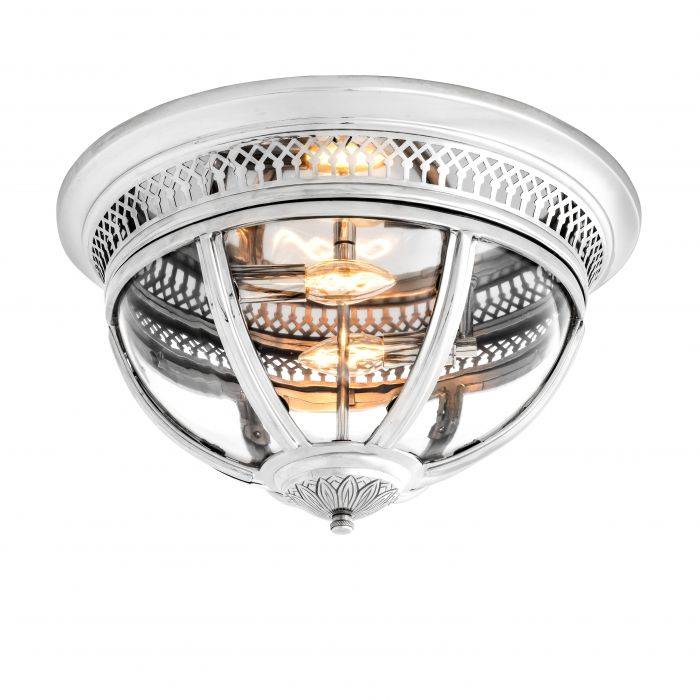 Eichholtz 109129 Ceiling Lamp Residential nickel finish ø 45 cm
