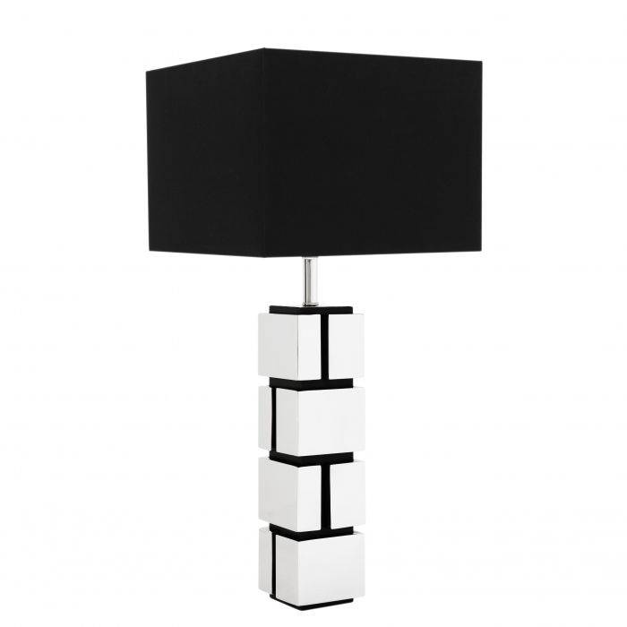 Eichholtz 109516 Table Lamp Reynaud nickel finish incl shade