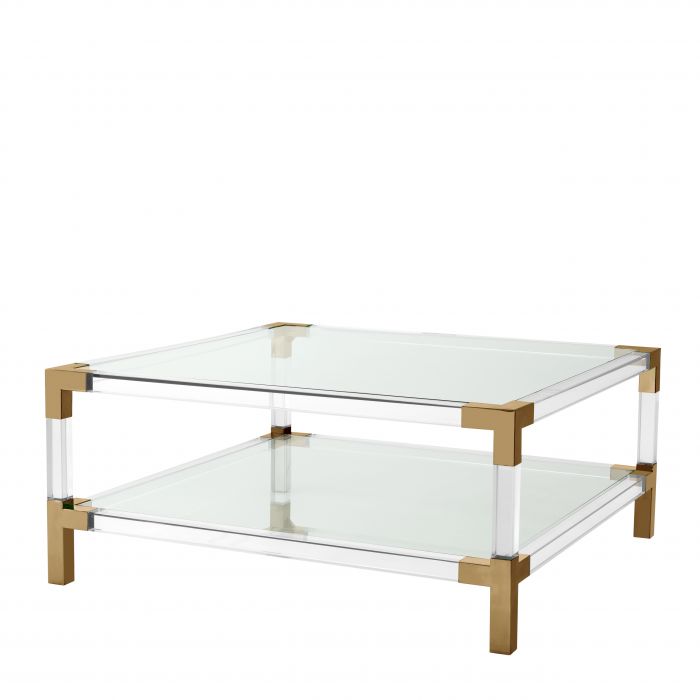 Eichholtz 111983 Coffee Table Royalton brushed brass finish