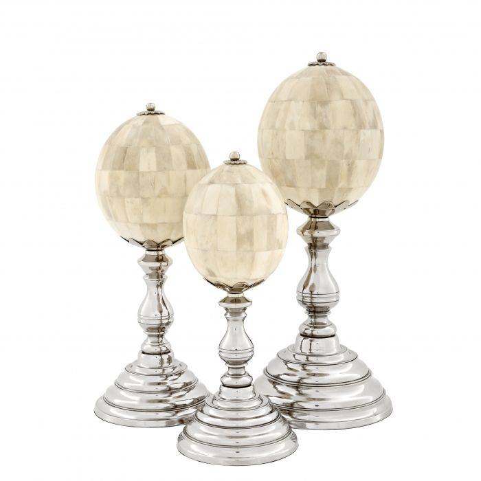 Eichholtz 107972 Object Rubidoux natural bone set of 3 