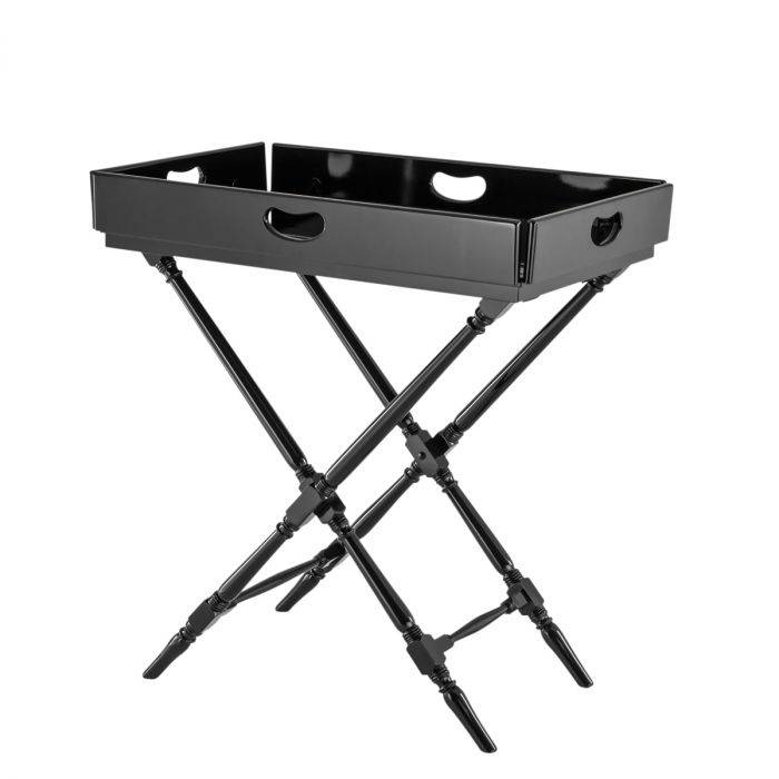 Eichholtz 109600 Butler Tray Rudolph piano black finish