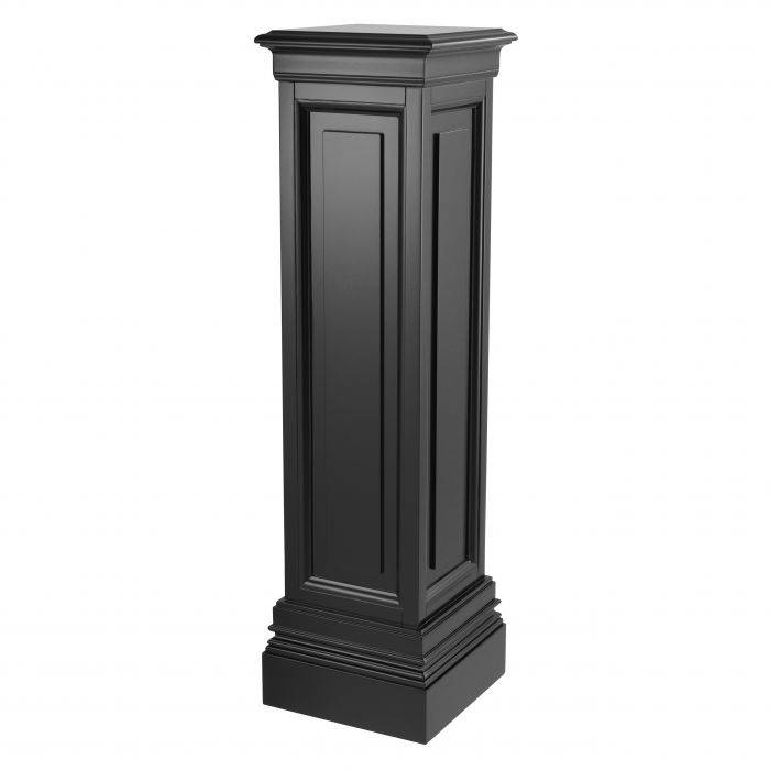 Eichholtz 111080 Column Salvatore waxed black finish 120 cm