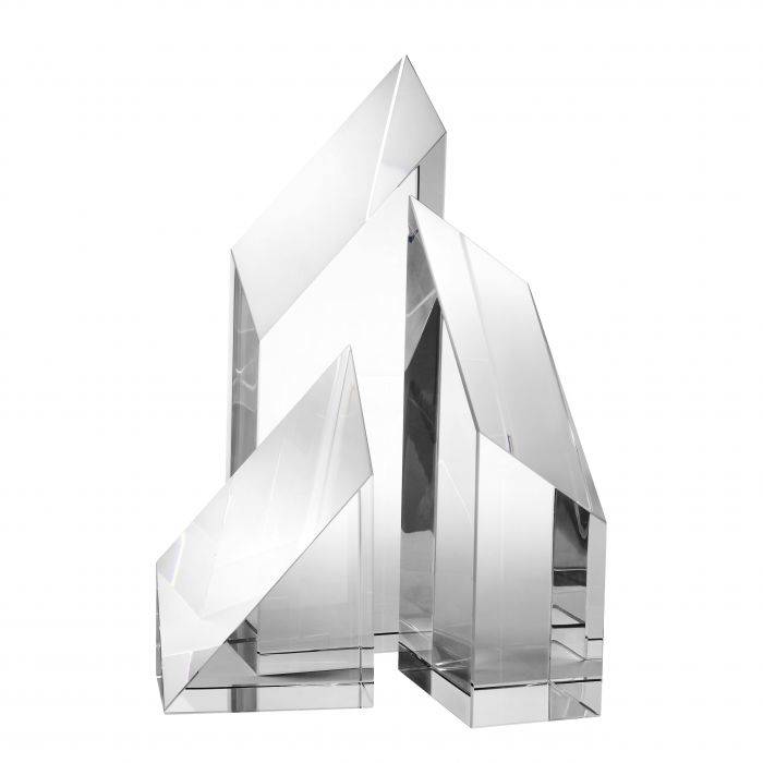 Eichholtz 112281 Object Scope crystal glass set of 3