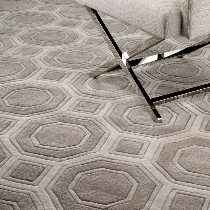 Eichholtz 109610 Carpet Shaw brown grey 200 x 300 cm