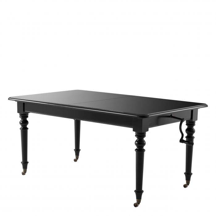 Eichholtz 110025 Dining Table Spindel black finish