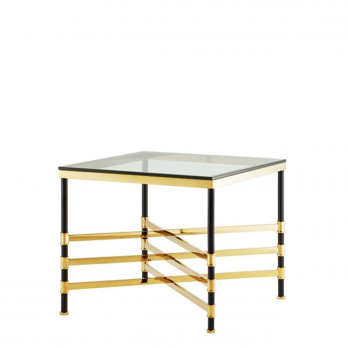 Eichholtz 112374 Side Table Strato gold & black finish