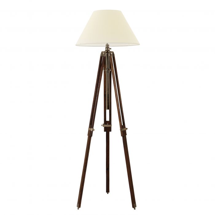 Eichholtz 100586 Floor Lamp Telescope L brown incl shade