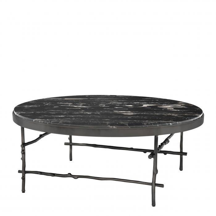 Eichholtz 111989 Coffee Table Tomasso ø 100 cm bronze finish