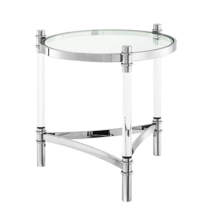 Eichholtz 111147 Side Table Trento polished ss