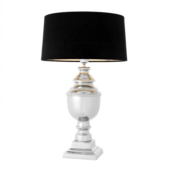Eichholtz 101880 Table Lamp Trophy nickel finish incl shade