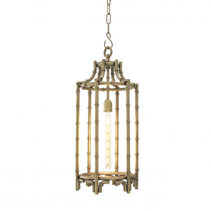 Eichholtz 110968 Lantern Vasco antique brass finish