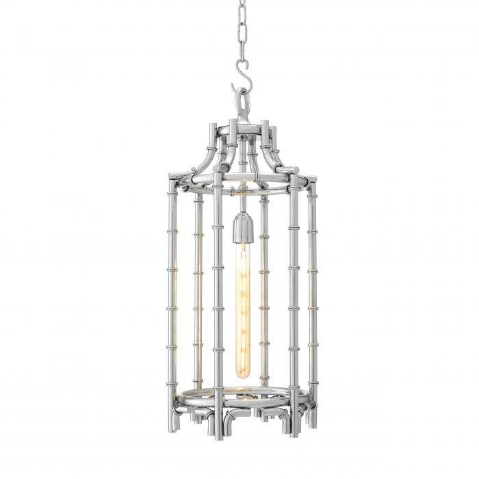 Eichholtz 110969 Lantern Vasco polished stainless steel
