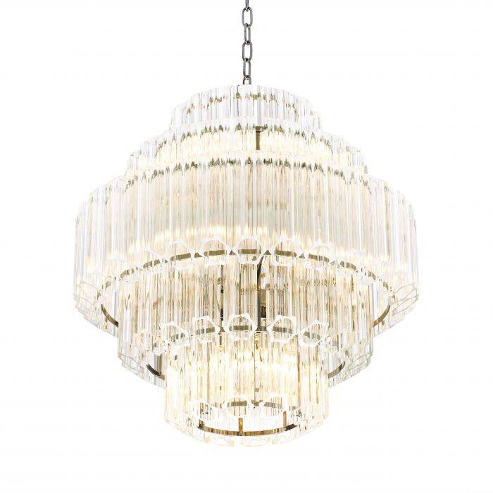 Eichholtz 111122 Chandelier Vittoria S nickel finish 