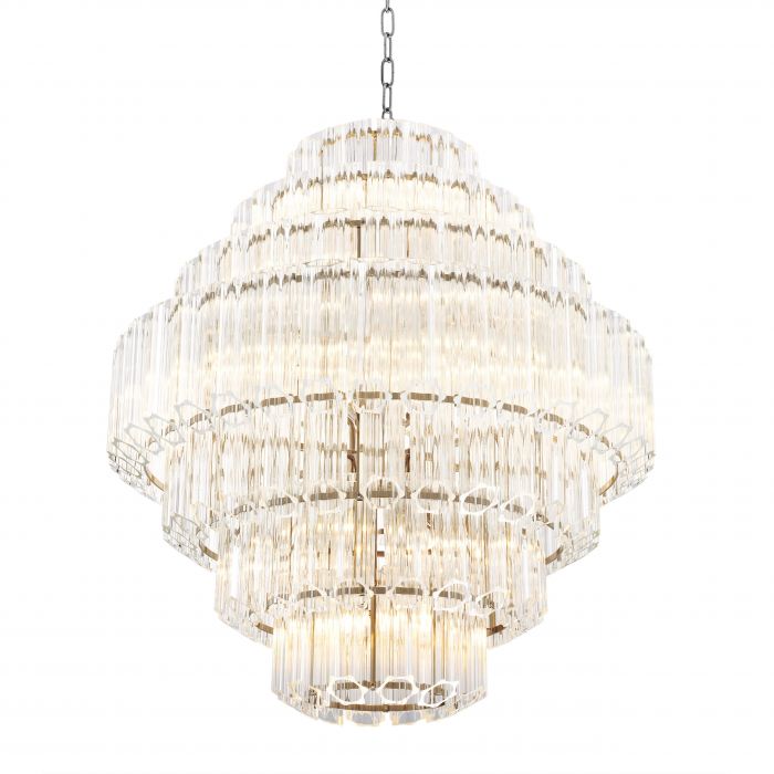 Eichholtz 111123 Chandelier Vittoria L nickel finish