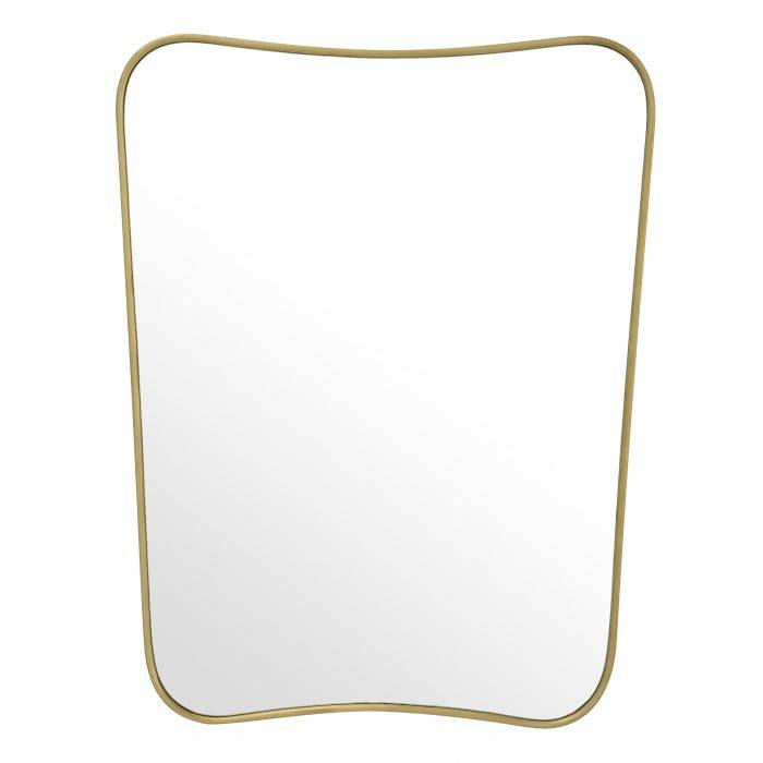 Eichholtz 111587 Mirror Vivienne brushed brass finish