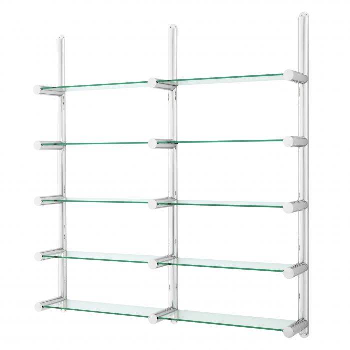 Eichholtz 111652 Wall Cabinet Edison polished ss