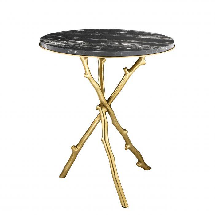Eichholtz 111463 Side Table Westchester gold finish marble top