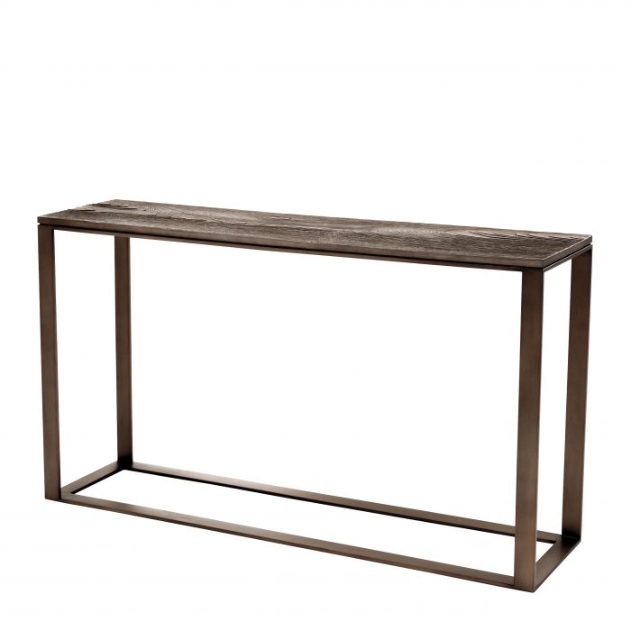 Eichholtz 112096 Console Table Zino light bronze finish