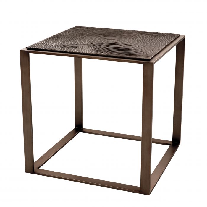 Eichholtz 112098 Side Table Zino light bronze finish