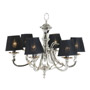Иконка Eichholtz 104361 Chandelier Grenelle nickel finish 6 arms