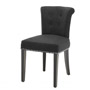 Иконка Eichholtz 105081 Dining Chair Key Largo black cashmere NEW