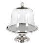 Иконка Eichholtz 105210 Cake Standard Borjia nickel finish with glass