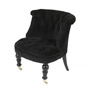 Иконка Eichholtz 105502U Chair Camden black velvet - U