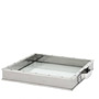 Иконка Eichholtz 105947 Tray Trouvaille nickel finish 32 x 32 cm