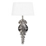 Иконка Eichholtz 106617 Wall Lamp Beau Site nickel incl. white shade