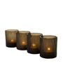 Иконка Eichholtz 107542 Tealight Holder Astor smokey set of 4 