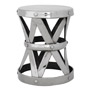 Иконка Eichholtz 107548 Stool Veracruz nickel finish L