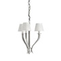 Иконка Eichholtz 108078 Chandelier Mayflower 3 light antique silver finish