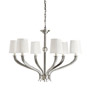 Иконка Eichholtz 108079 Chandelier Mayflower 6 light antique silver finish