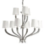 Иконка Eichholtz 108080 Chandelier Mayflower 9 light antique silver finish