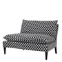 Иконка Eichholtz 108089 Sofa Maxwell diamond b/w