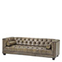 Иконка Eichholtz 108229 Sofa Paolo olive light leather