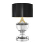 Иконка Eichholtz 108472 Table Lamp Silom nickel finish incl black shade
